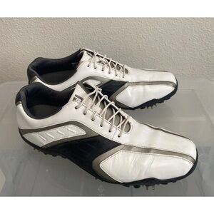 FootJoy White Leather GOLF Soft Spike Cleat Arch Support Insole Men's Sz 11M